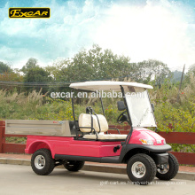 EXCAR 2 plazas de un solo asiento carrito de golf eléctrico precios club golf buggy